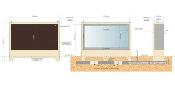 NA05110. Armario GRANDE-1780/2300 (medida exterior 2.300x510x1.780mm)