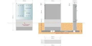 NA05035// NA05036-xx. Armario GRA-2285/1355 (medida exterior 1.445x335x2.285mm) -Según nueva norma CNL009, próxima puesta en VIGOR-